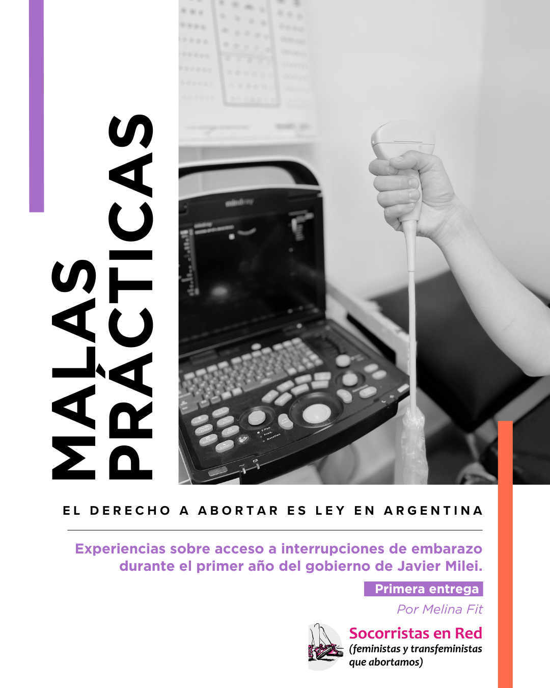 MALAS PRÁCTICAS: Experiencias sobre acceso a interrupciones de embarazo durante el primer año del gobierno de Javier Milei